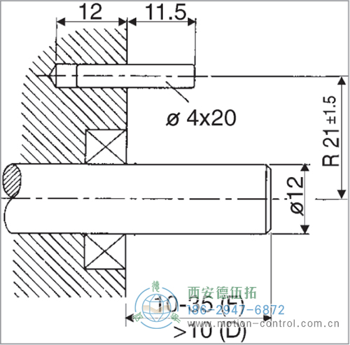 RI58-G/RI58-TG空心軸光電增量通用編碼器安裝須知1 - 西安德伍拓自動化傳動系統有限公司