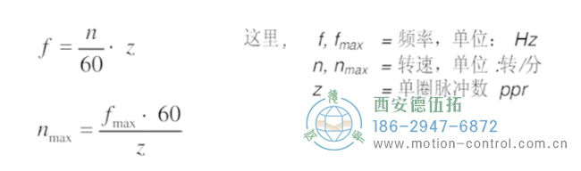 編碼器的物理單圈脈沖的計(jì)算方法